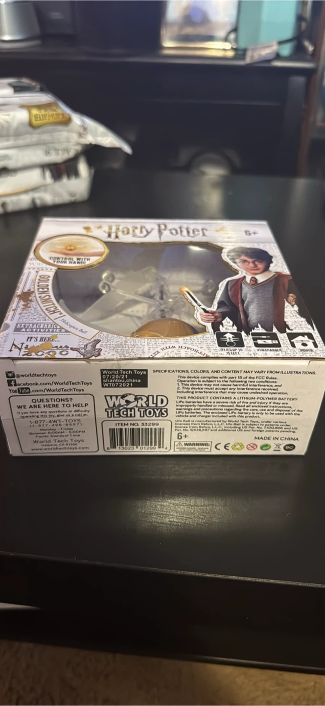 Harry Potter Golden Snitch Helicopter Ball - photo 3