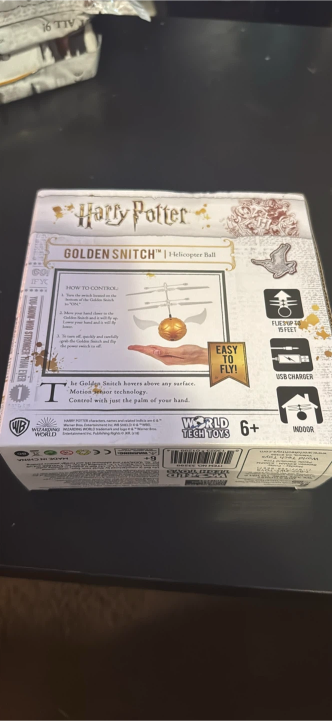 Harry Potter Golden Snitch Helicopter Ball - photo 5