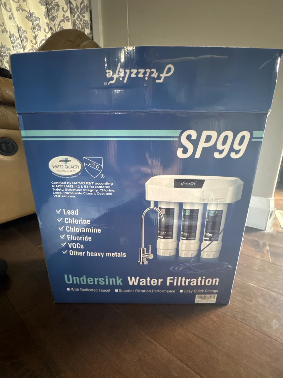 Frizzlife SP99 Undersink Water Filtration System