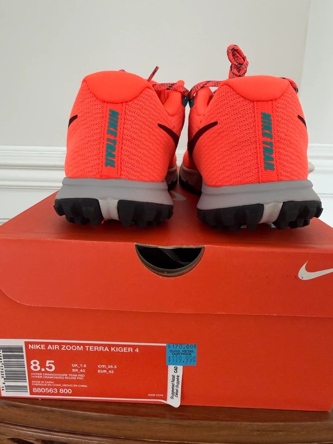 Nike Air Zoom Terra Kiger 4 - Size 8.5 - photo 3