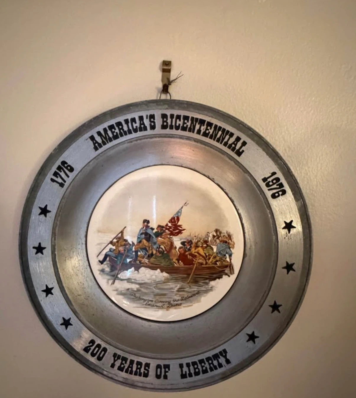 America's Bicentennial Decorative Wall Plate