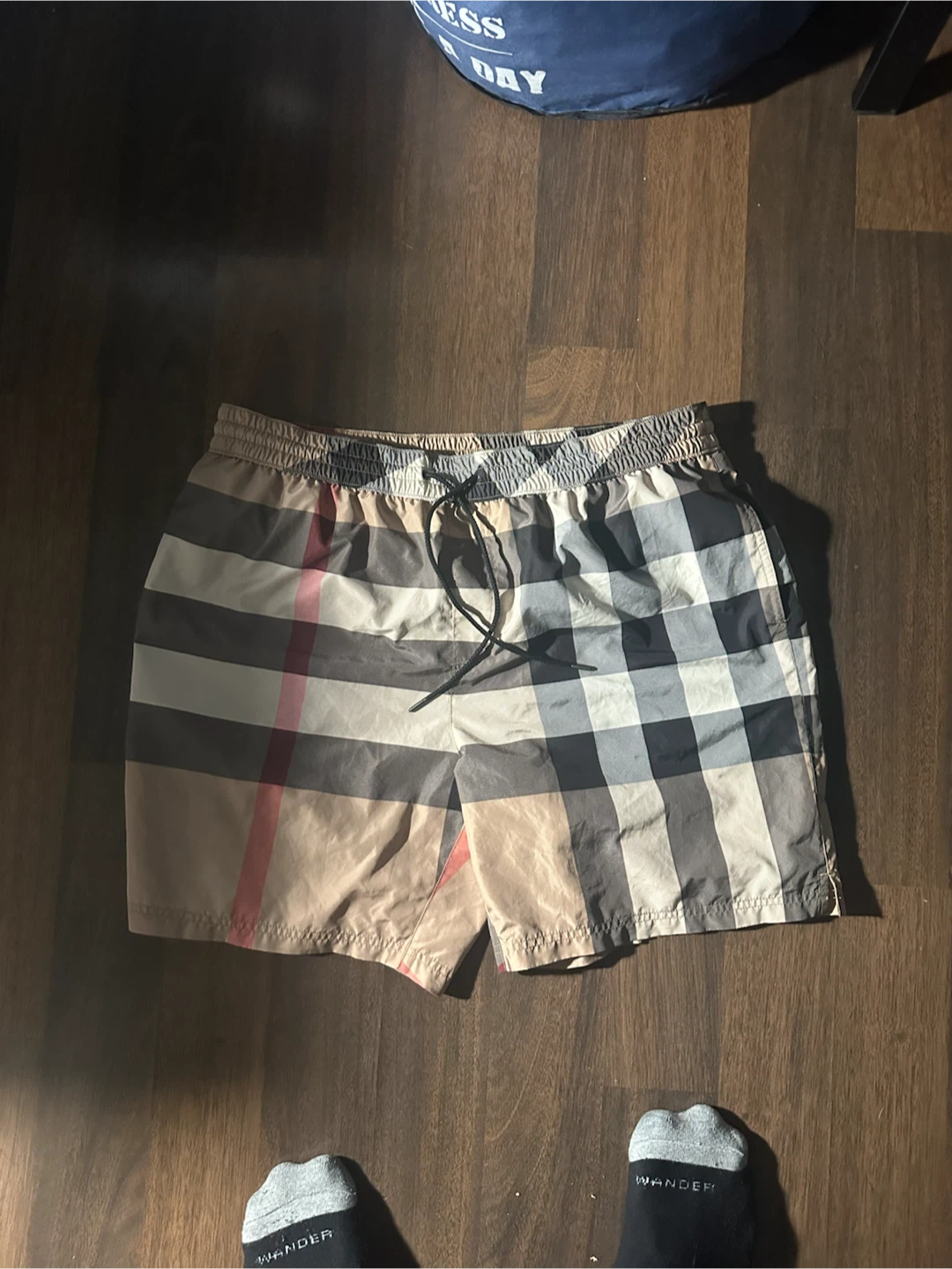 Authentic Burberry Check Swim Shorts