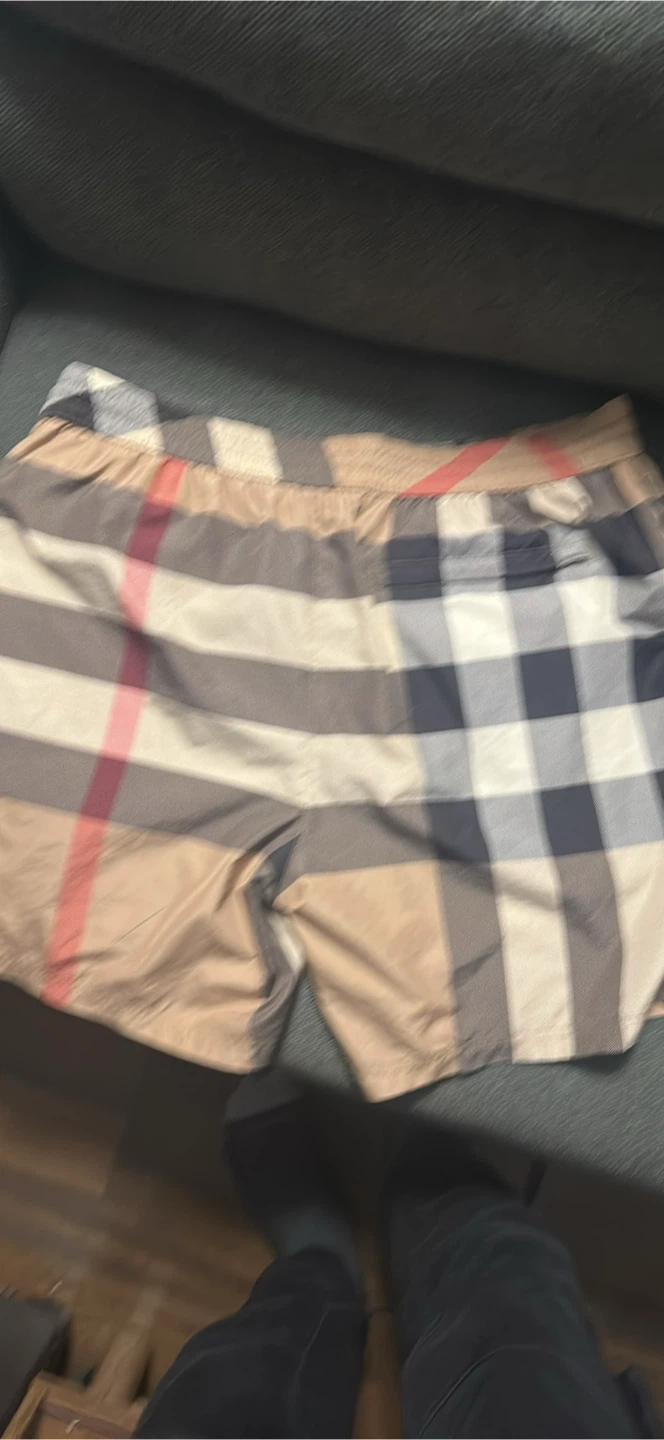 Authentic Burberry Check Swim Shorts - photo 3