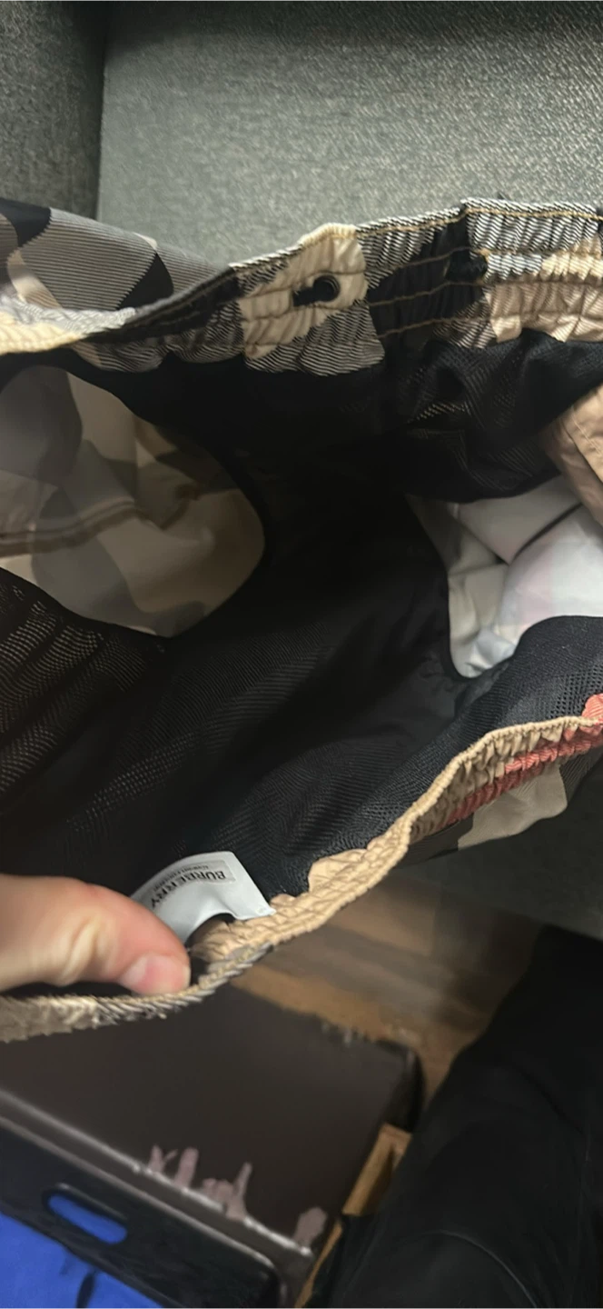 Authentic Burberry Check Swim Shorts - photo 5
