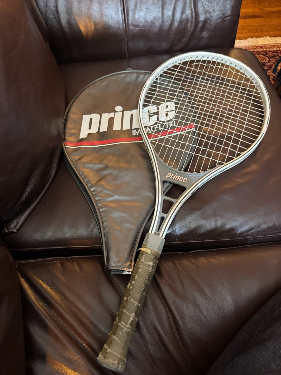 Dunlop Maxply McEnroe Mid and Prince Impact 110 Tennis Rackets - photo 4