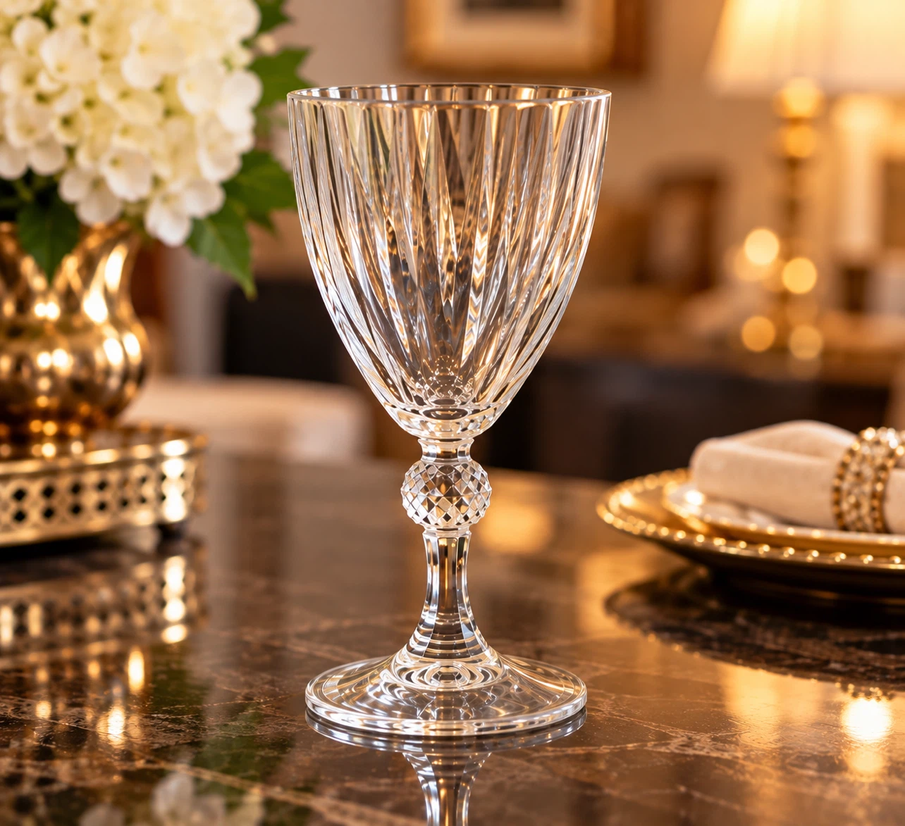 ✨Each. Set of 11 Crystal Wine Glasses - photo 2