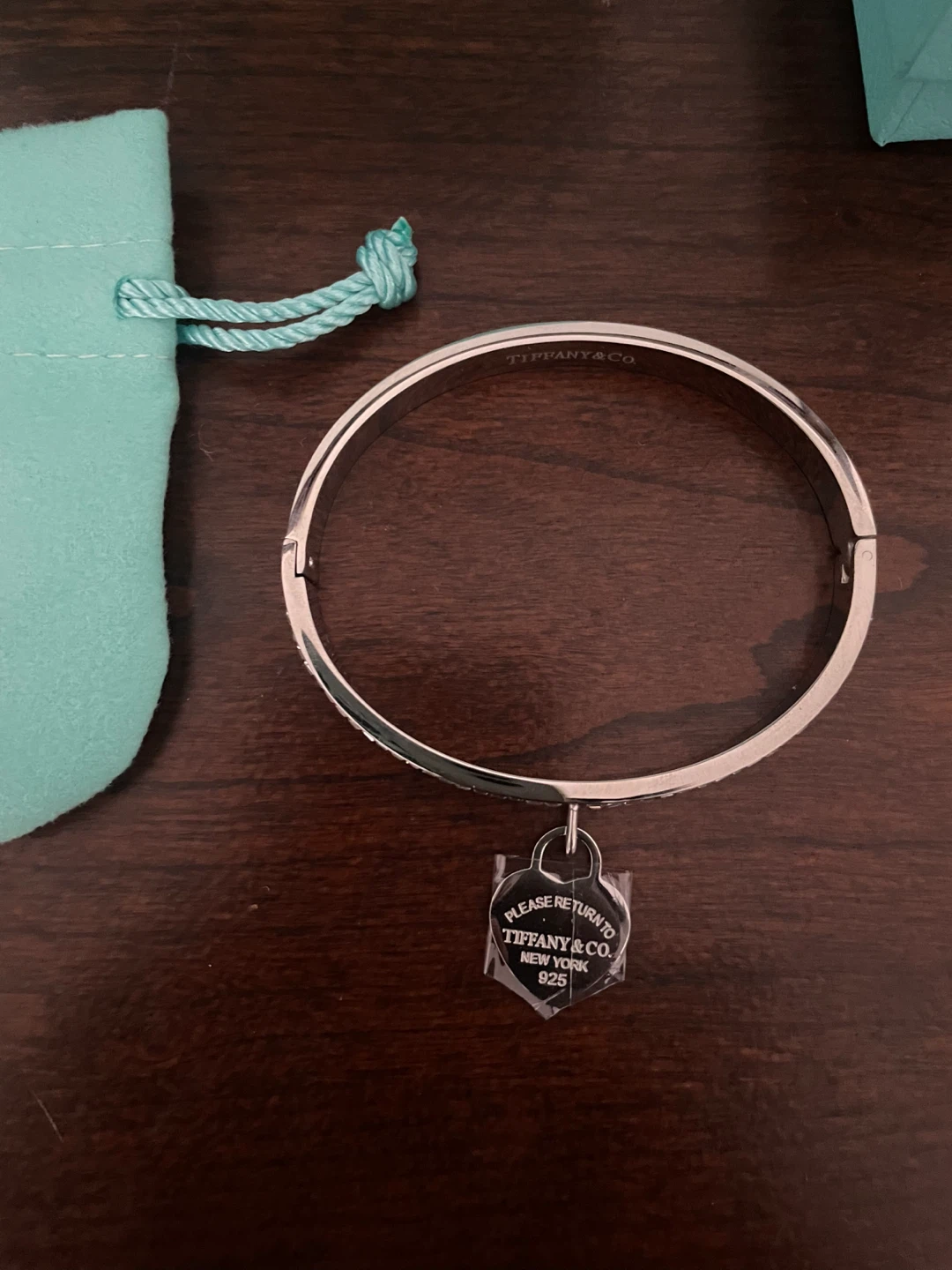 Tiffany & Co. Return to Tiffany Heart Tag Bangle - photo 2