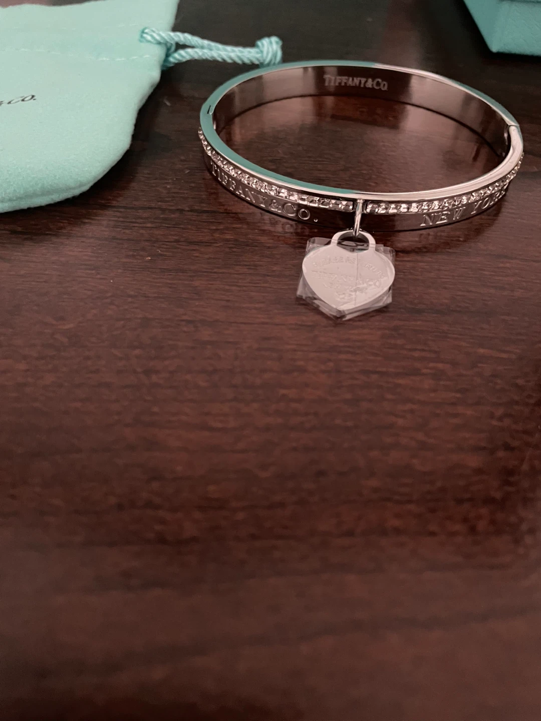 Tiffany & Co. Return to Tiffany Heart Tag Bangle - photo 3