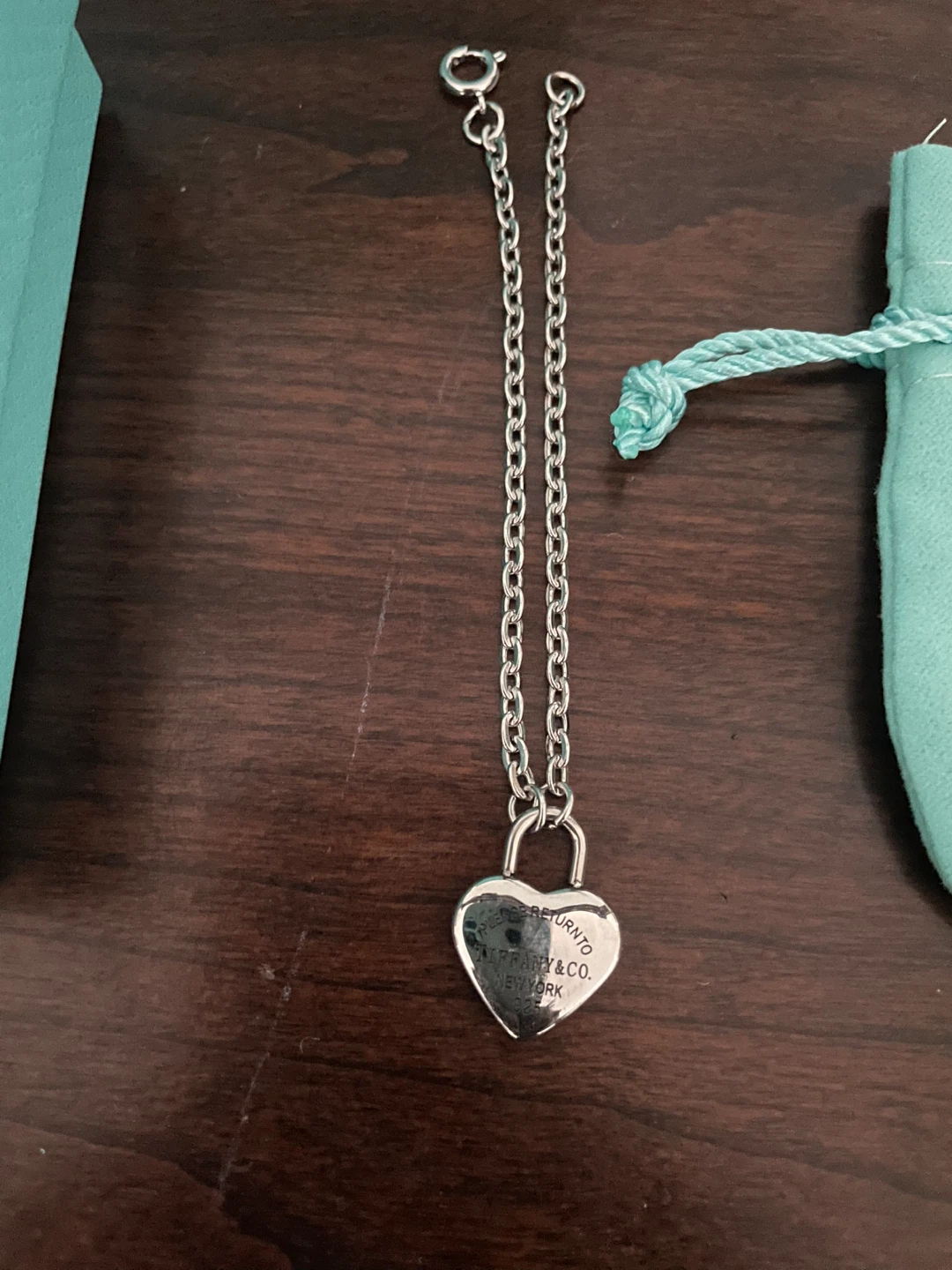Tiffany & Co. Return to Tiffany Heart Lock Necklace - photo 2