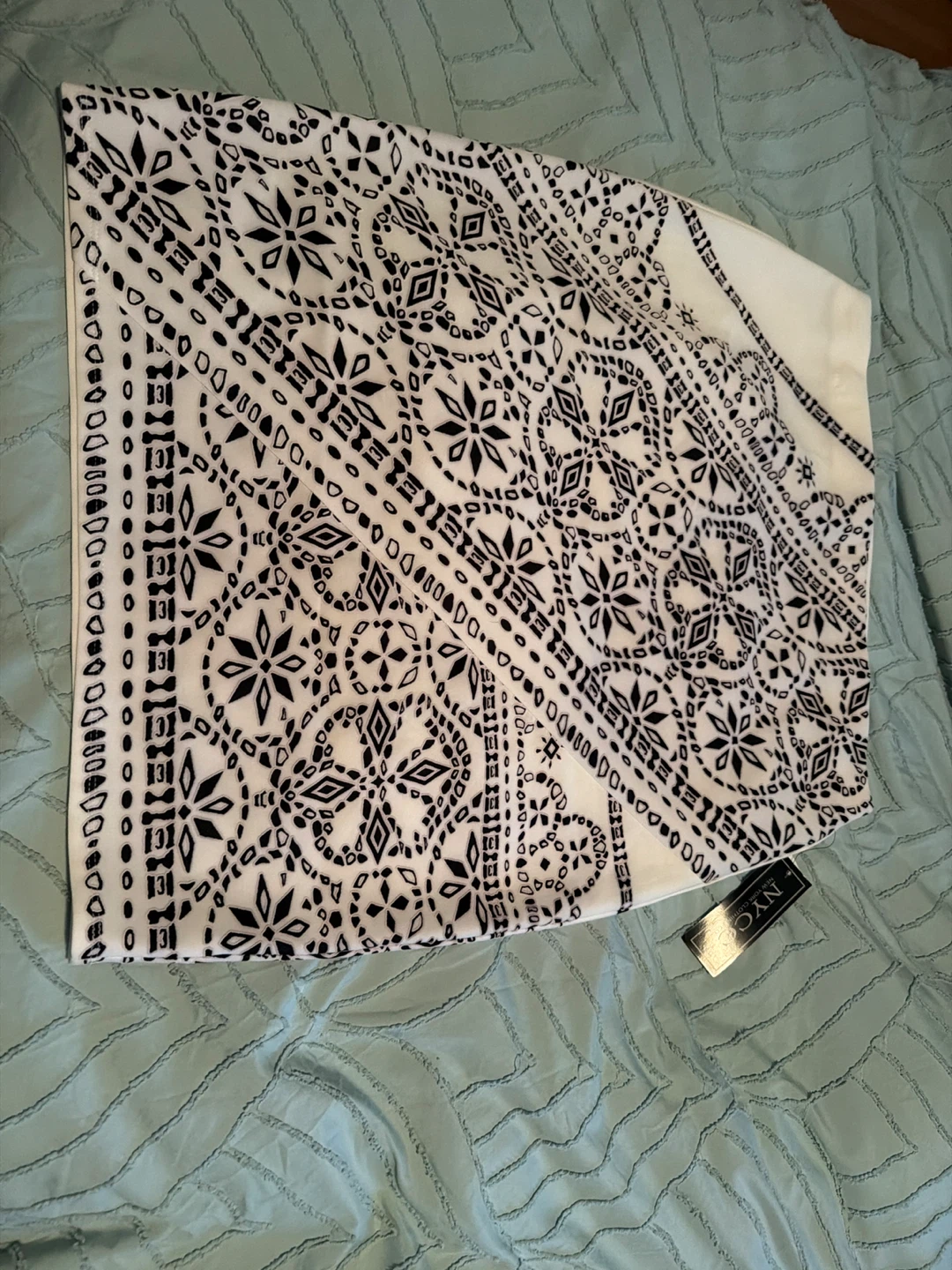 NYCC Geometric Print Skirt