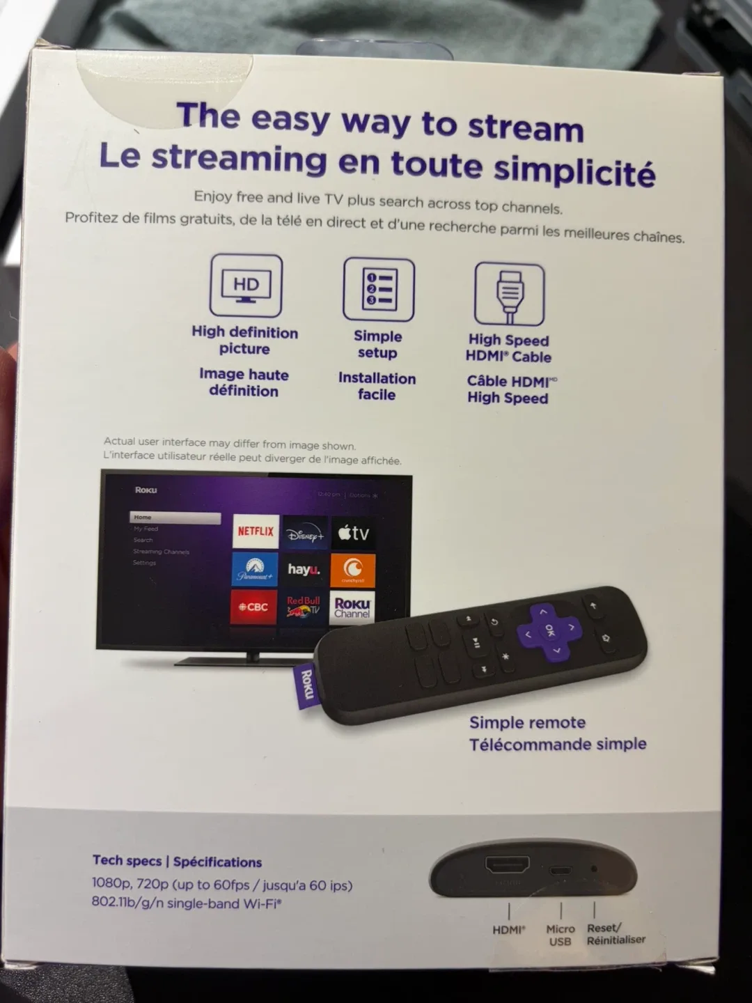 Roku Express HD Streaming Player - photo 3
