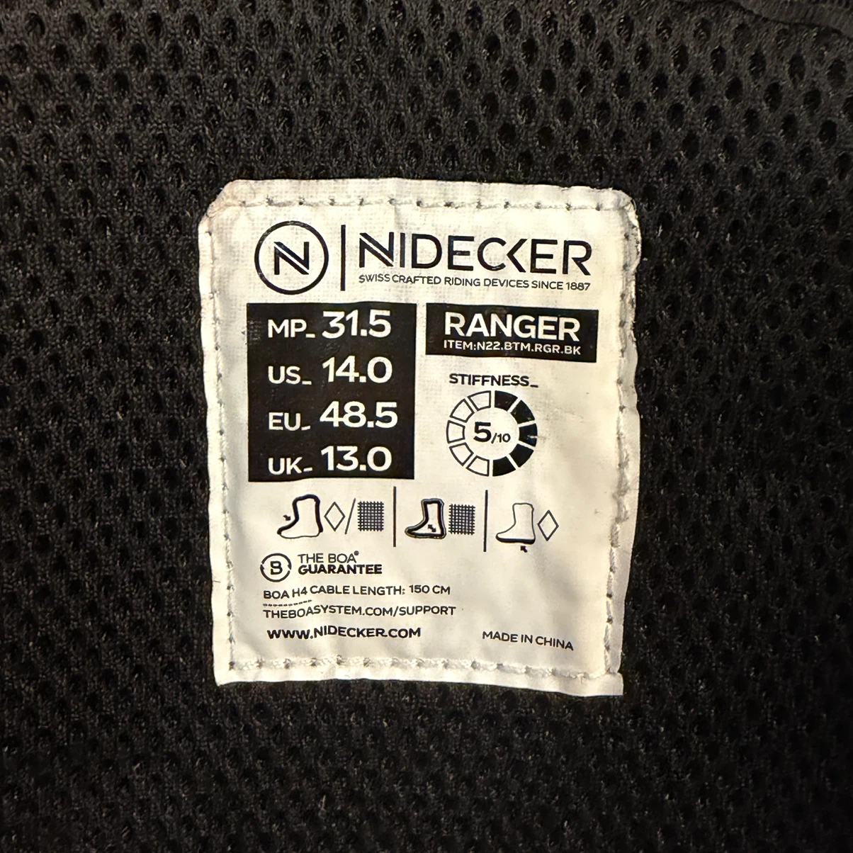 Nidecker snow board boots - photo 3