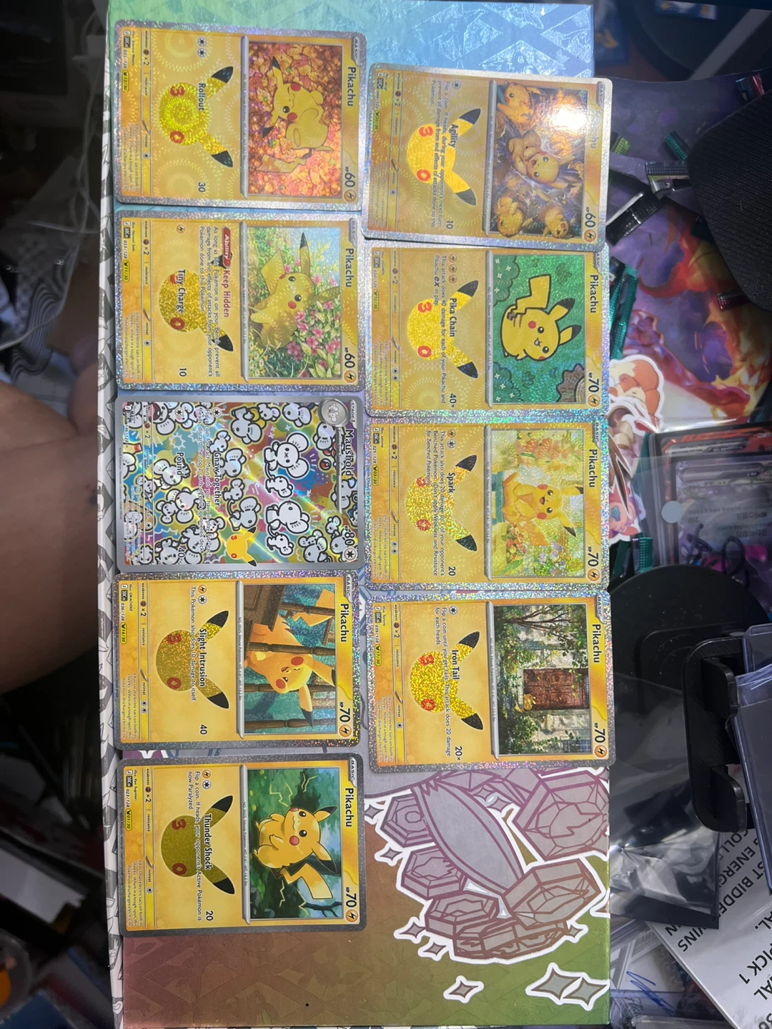 30th Anniversary Celebrations Lot of 9 Pokemon Cards