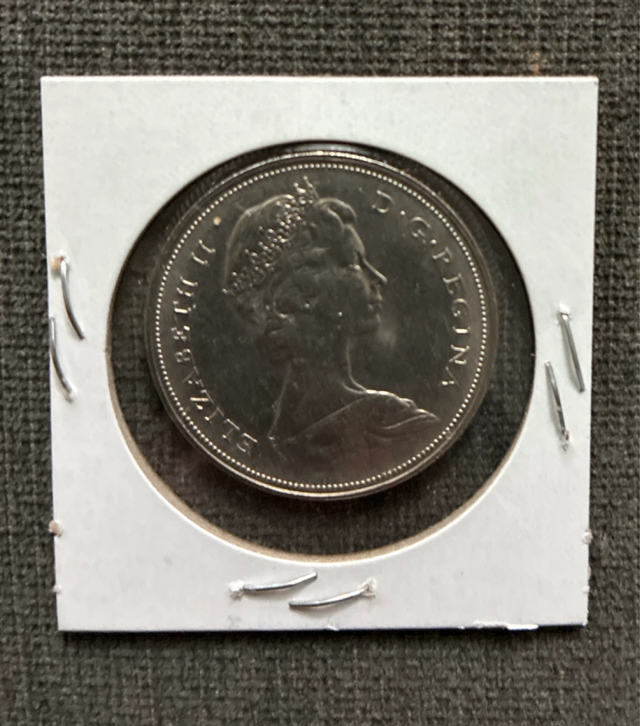 Uncirculated 1970 Canada Manitoba Centennial Silver Dollar - photo 2