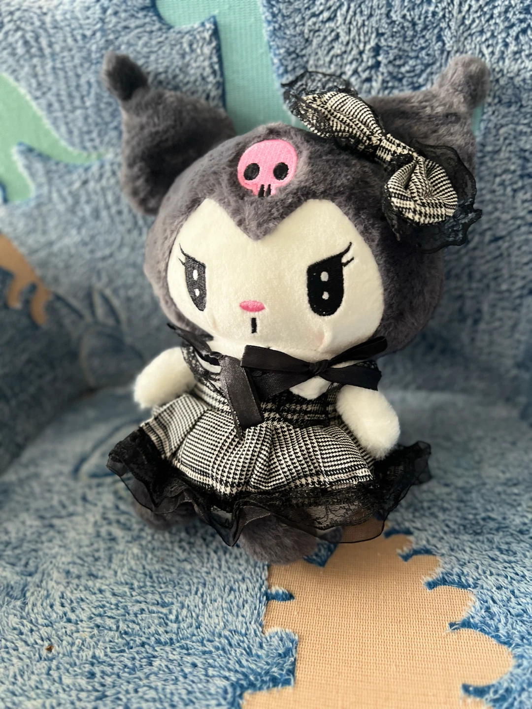 Sanrio Halloween Black dress Kuromi Plush Doll - photo 2