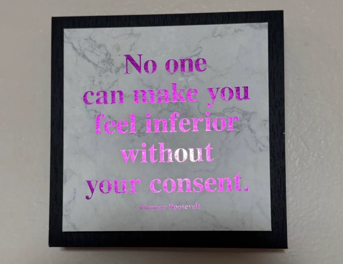 Eleanor Roosevelt Quote Wall Decor