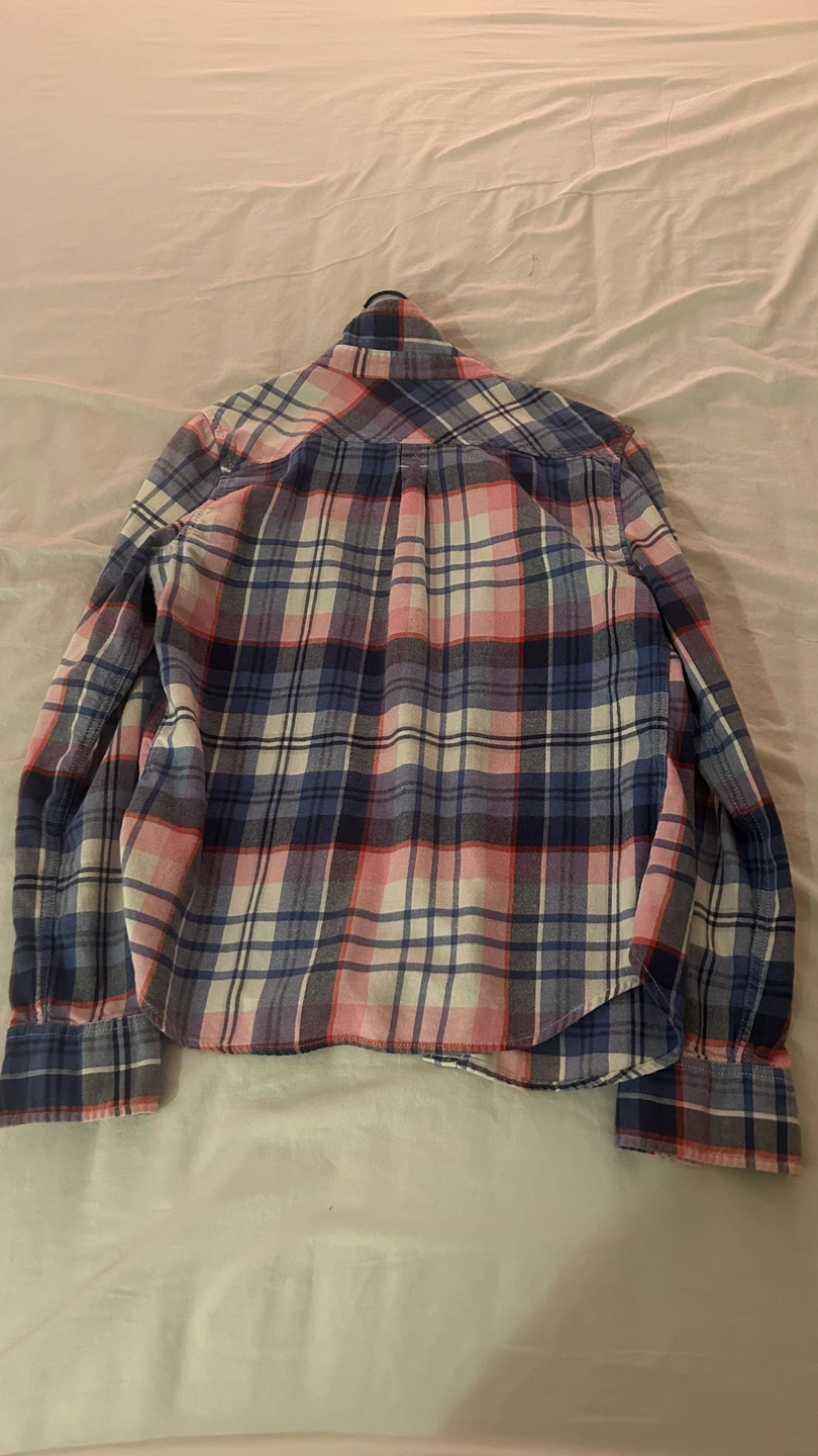 American Eagle Plaid Flannel Shirt - photo 2