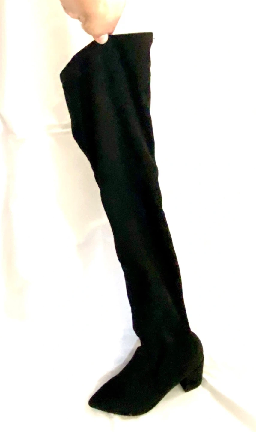 Call It Spring black over-the-knee boots Size 8.5 - photo 3