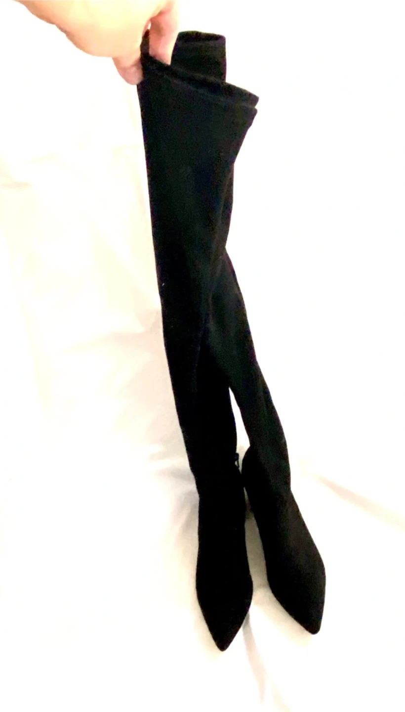 Call It Spring black over-the-knee boots Size 8.5 - photo 4