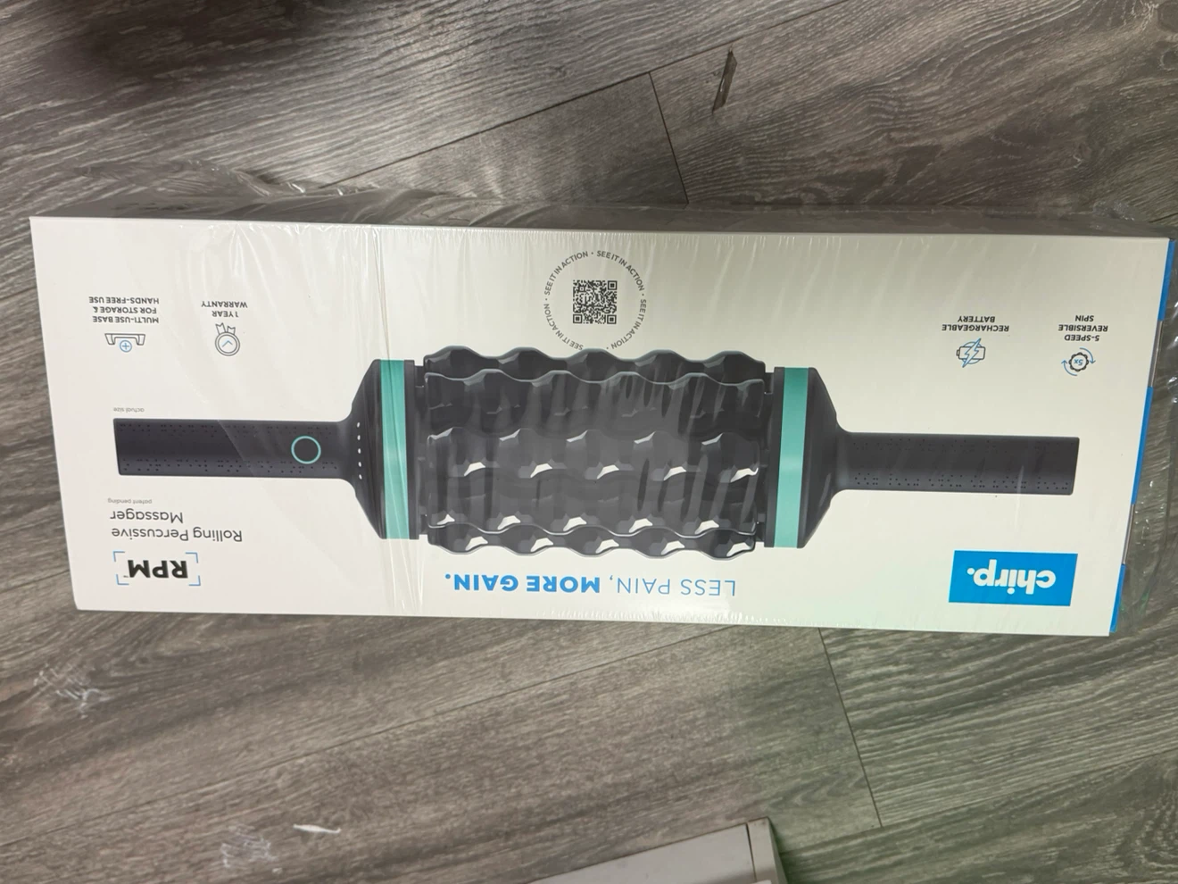 Chirp RPM Rolling Percussive Massager