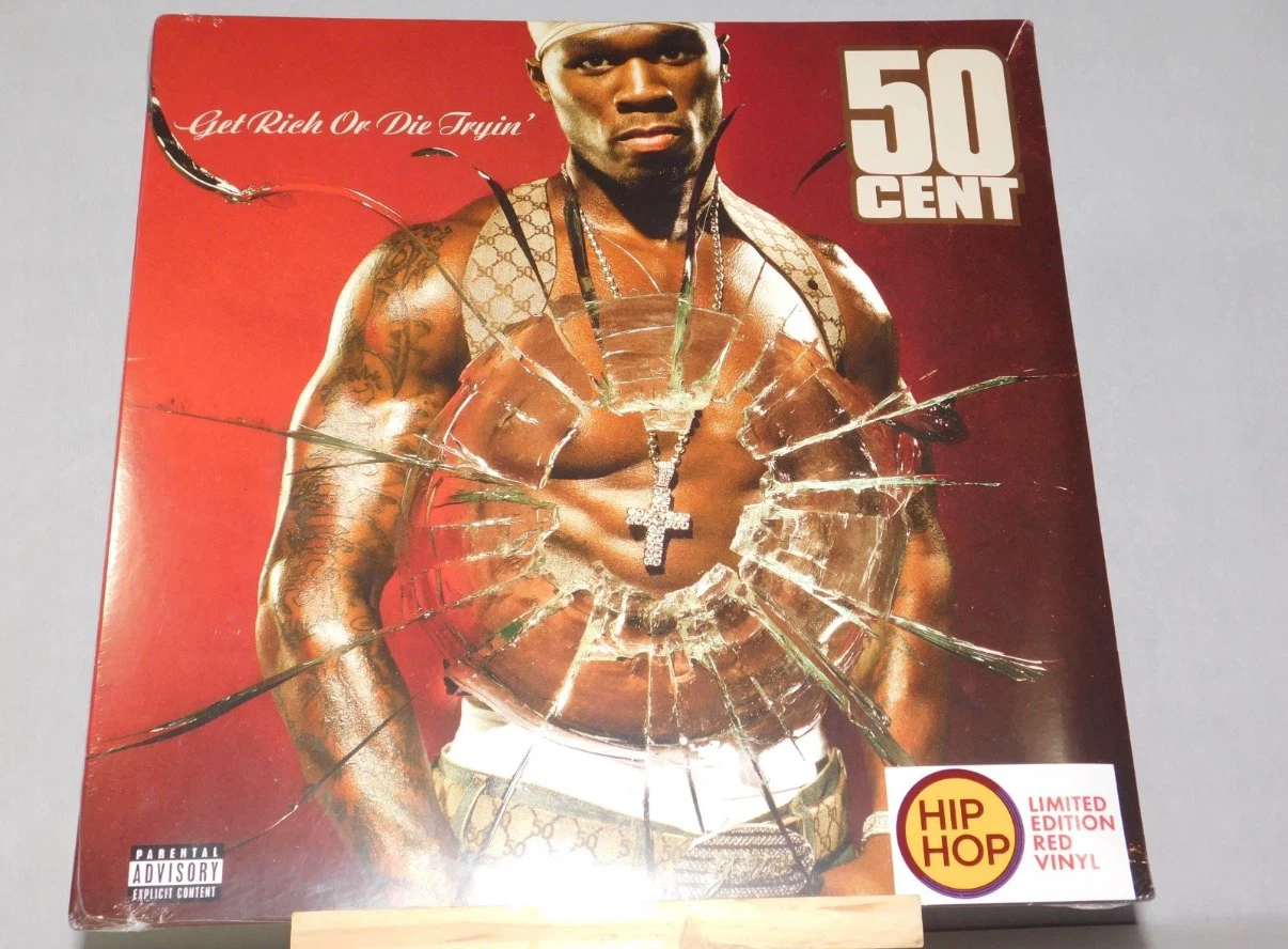 50 Cent Get Rich Or Die Tryin' Limited Edition Red Vinyl