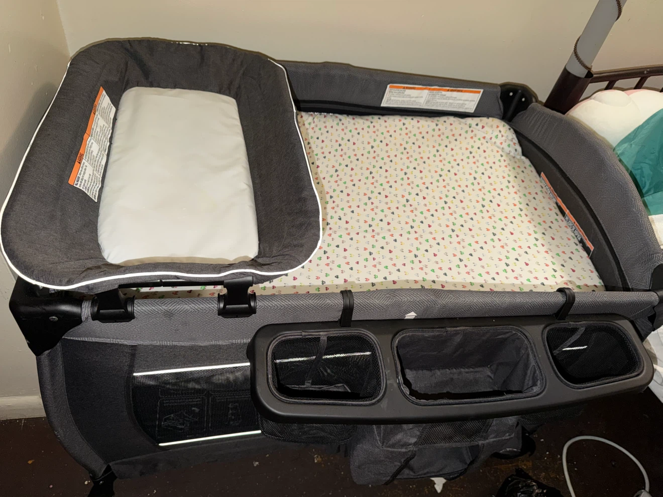 Pamobabe 3-in-1 Baby Playard and Bassinet - photo 2