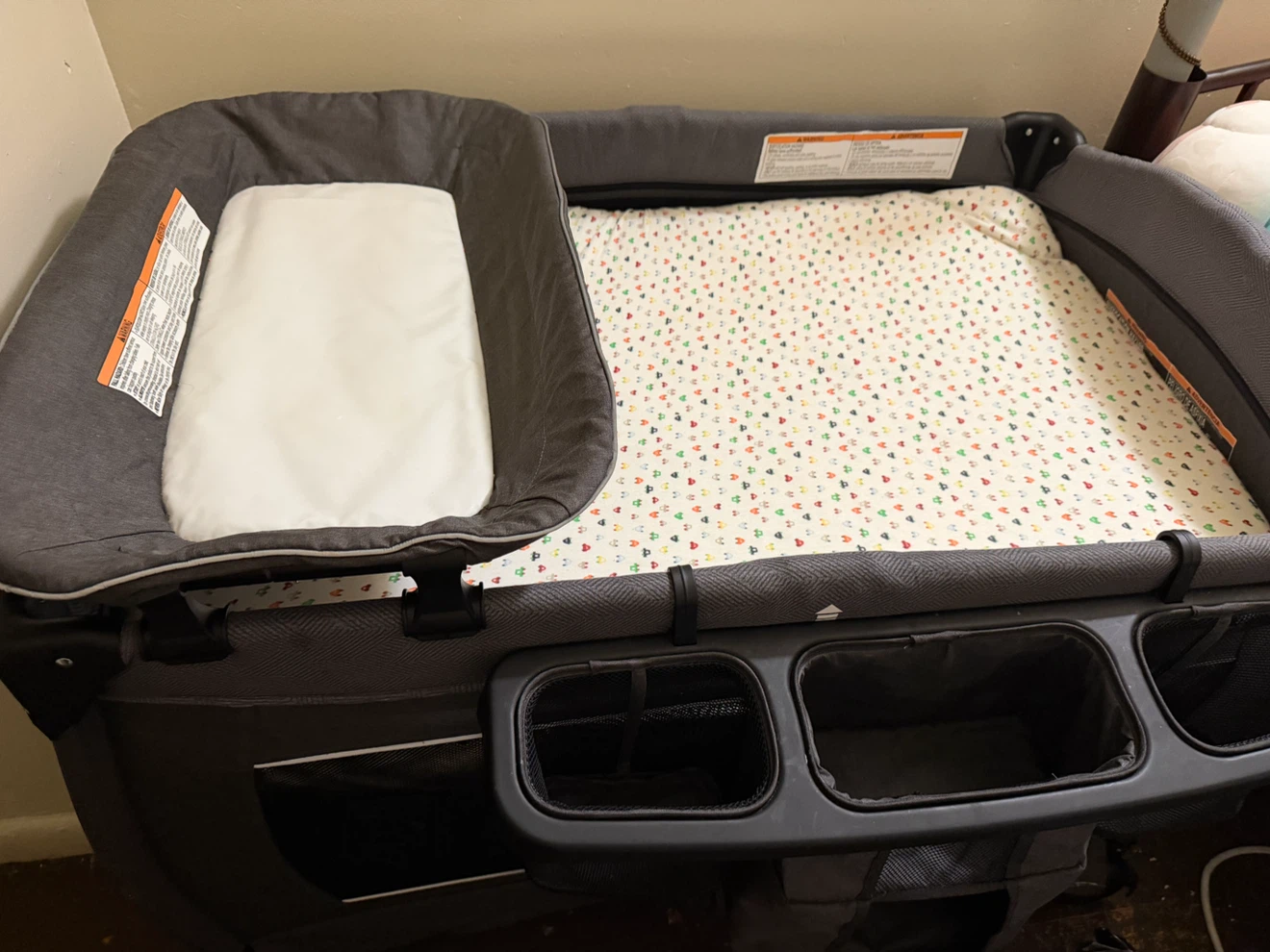 Pamobabe 3-in-1 Baby Playard and Bassinet - photo 3
