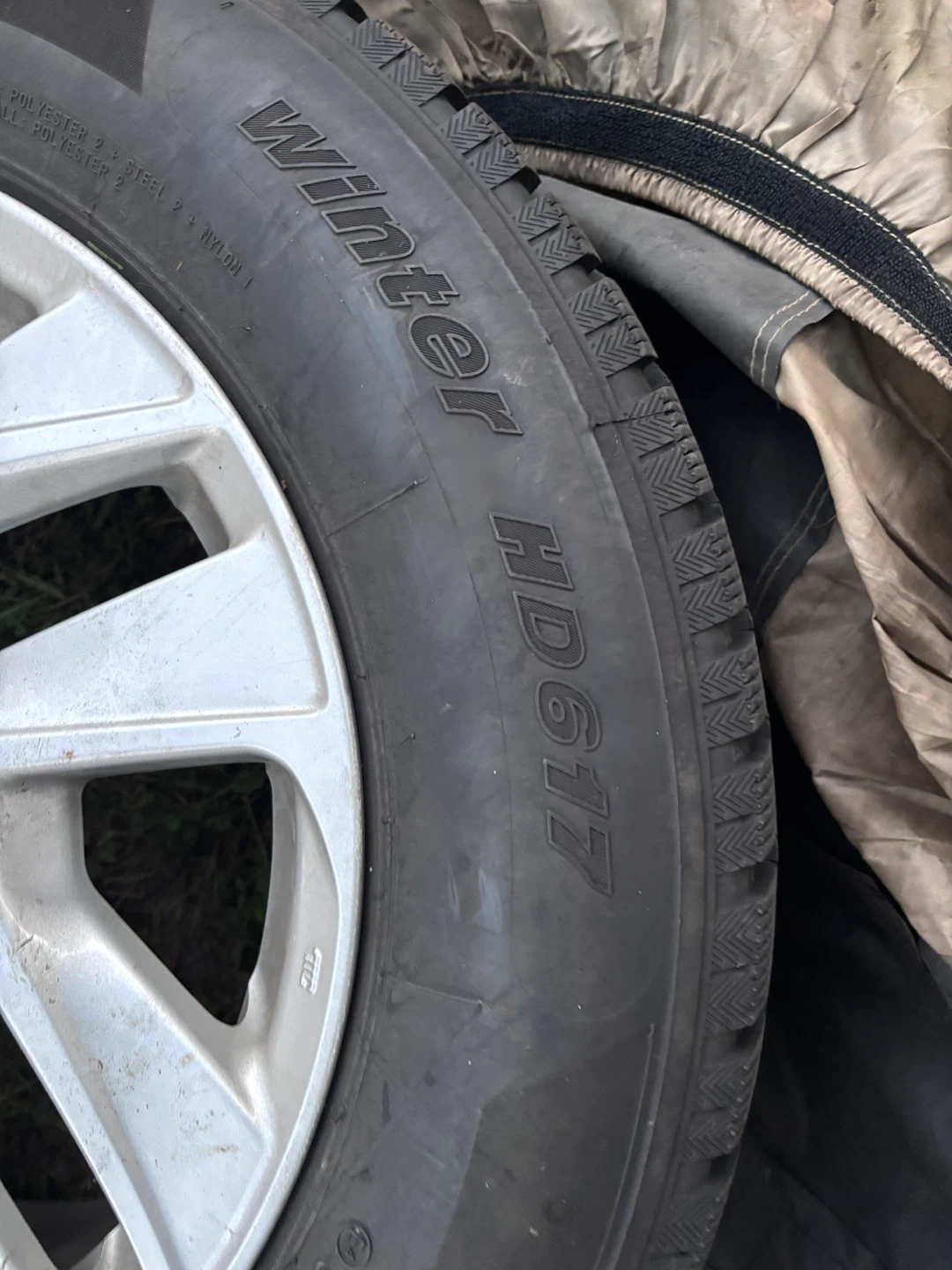 225/65/17 Winter Tires W/Honda Rims for CR-V - photo 5