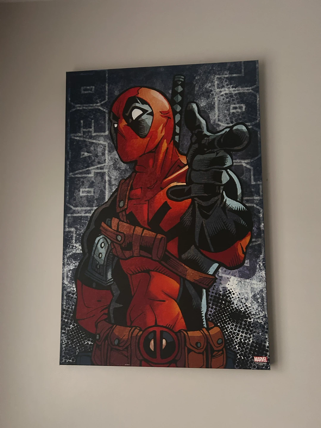 Marvel Deadpool Canvas Wall Art