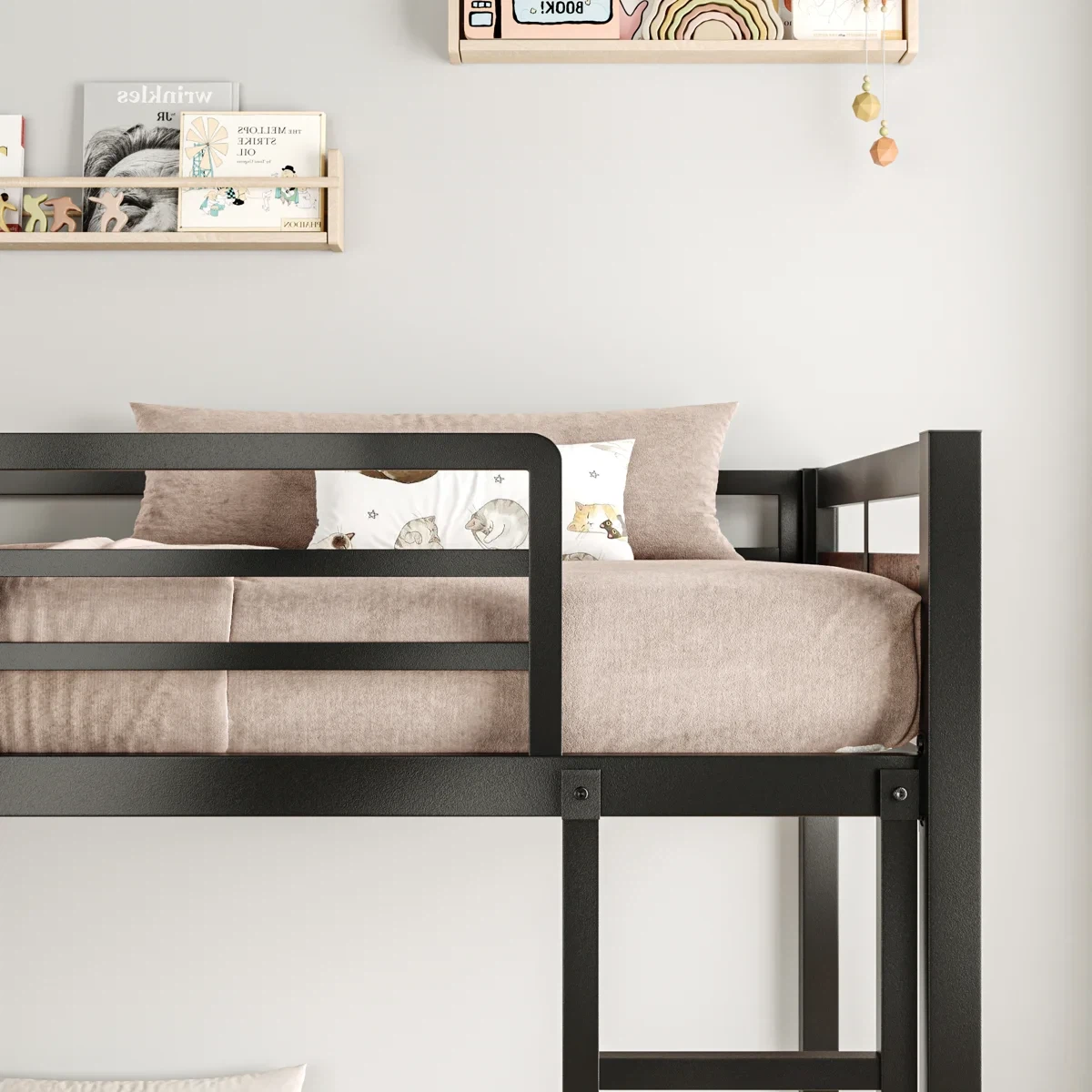 Double-over-double metal bunk bed - photo 4