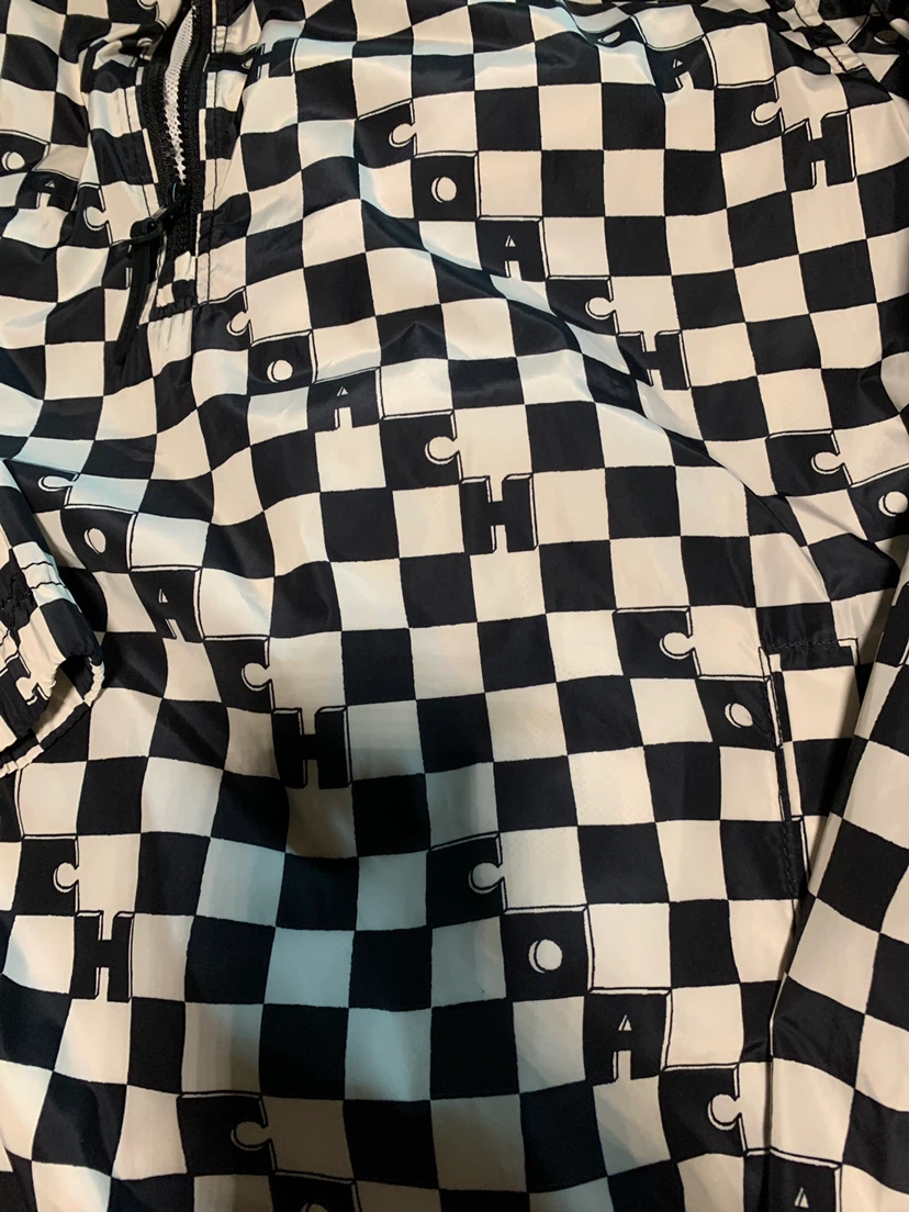 Coach Checkerboard Windbreaker Jacket - photo 2