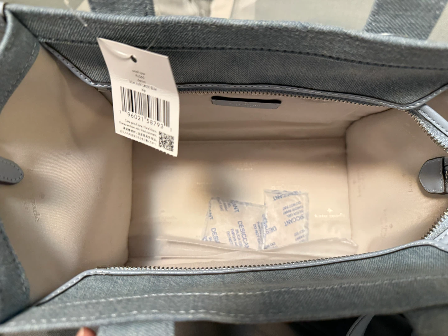 Kate Spade Denim Mini Tote Bag - photo 2