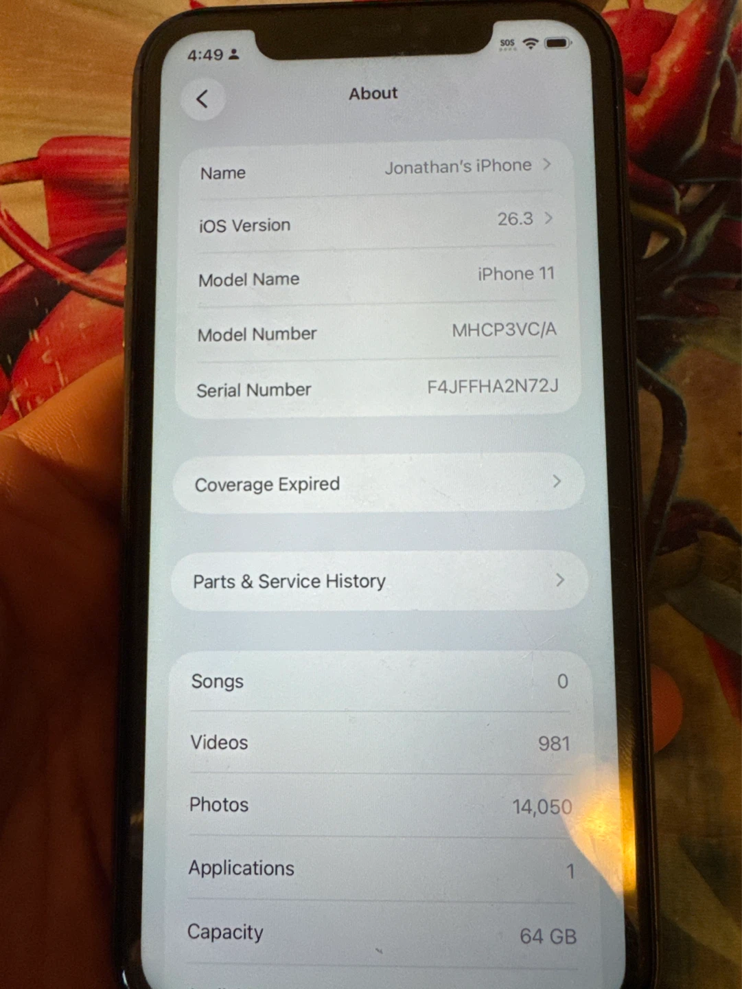Apple iPhone 11 64GB Black - camera 📷 issue - photo 2