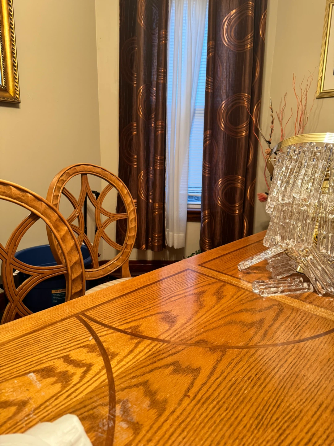 Wooden Dining Table with Chairs - photo 3