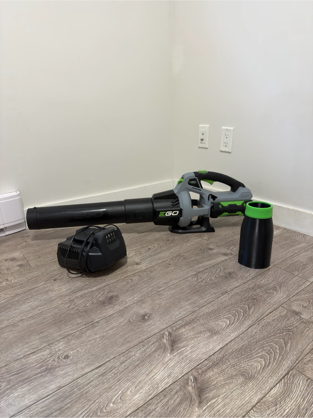 EGO Power+ 56V Cordless Leaf Blower with Battery and Charger
