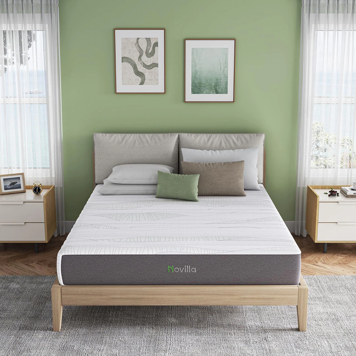 Novilla 12 Inch Full Size Mattress in a Box