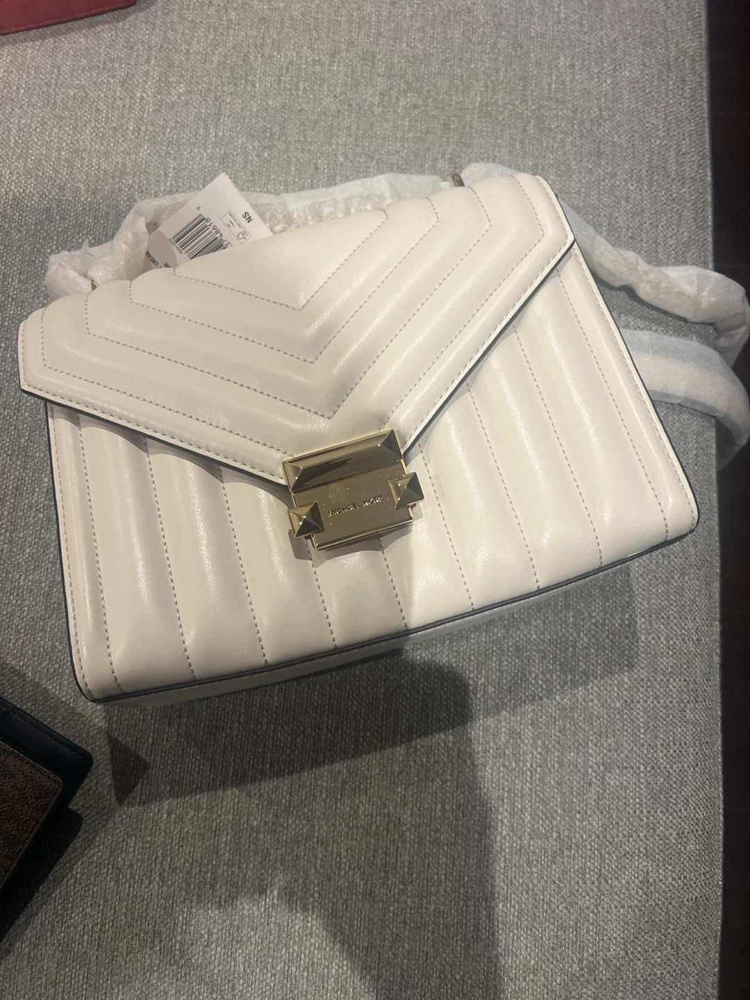 Michael Kors Whitney Medium Shoulder Bag - Light Cream - photo 2
