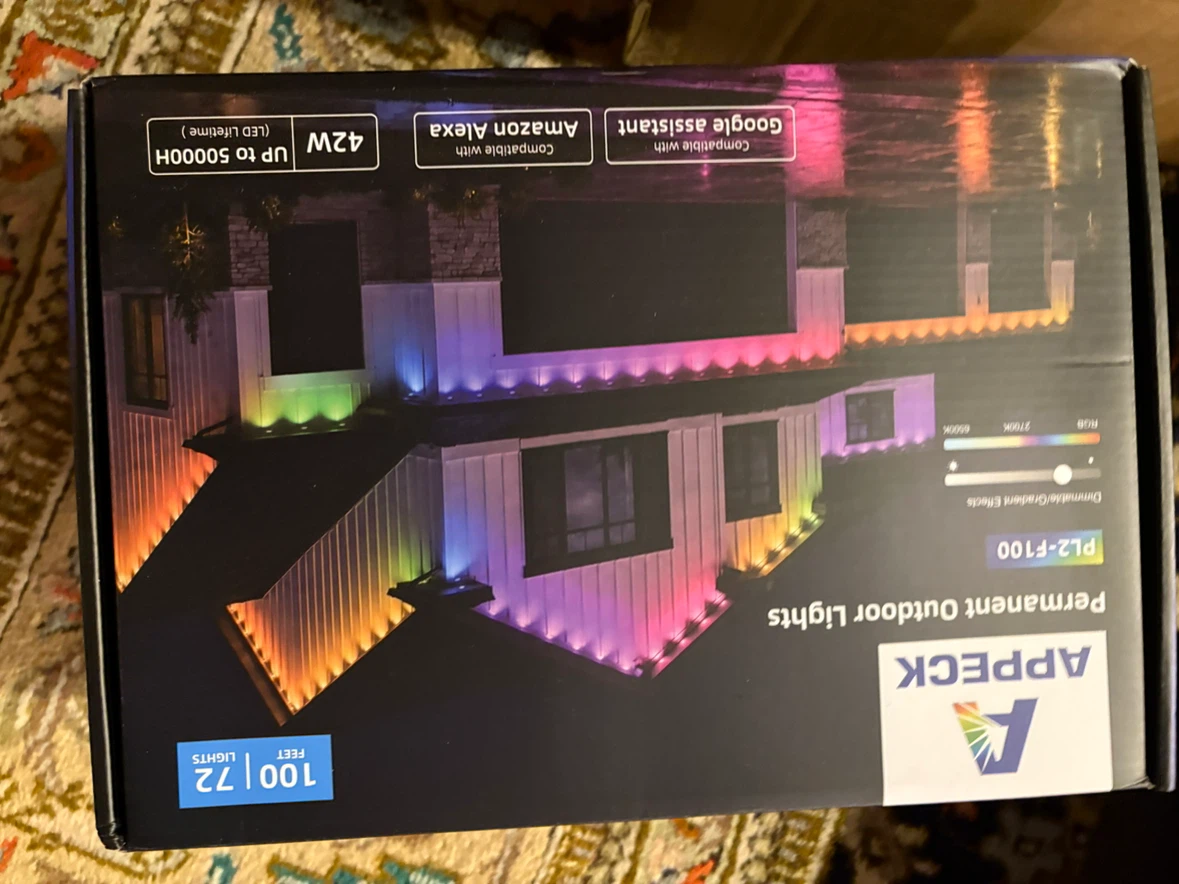 Appeck Permanent Outdoor Smart Eave Lights 100ft - photo 2