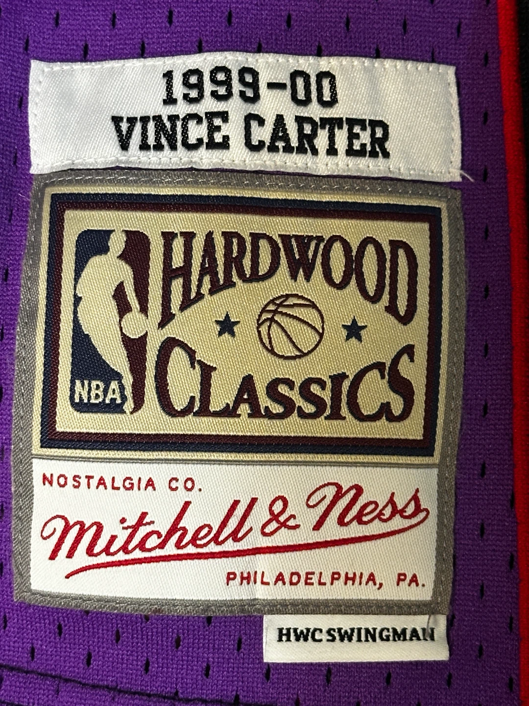 Mitchell & Ness Vince Carter Toronto Raptors Jersey - photo 4
