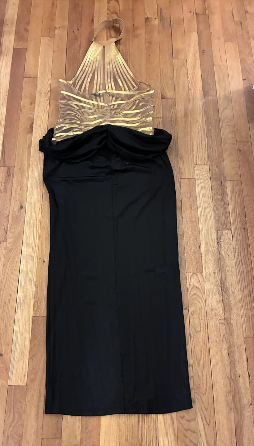 Fashion Nova "The Queen In Me" Halter Maxi Dress - photo 5