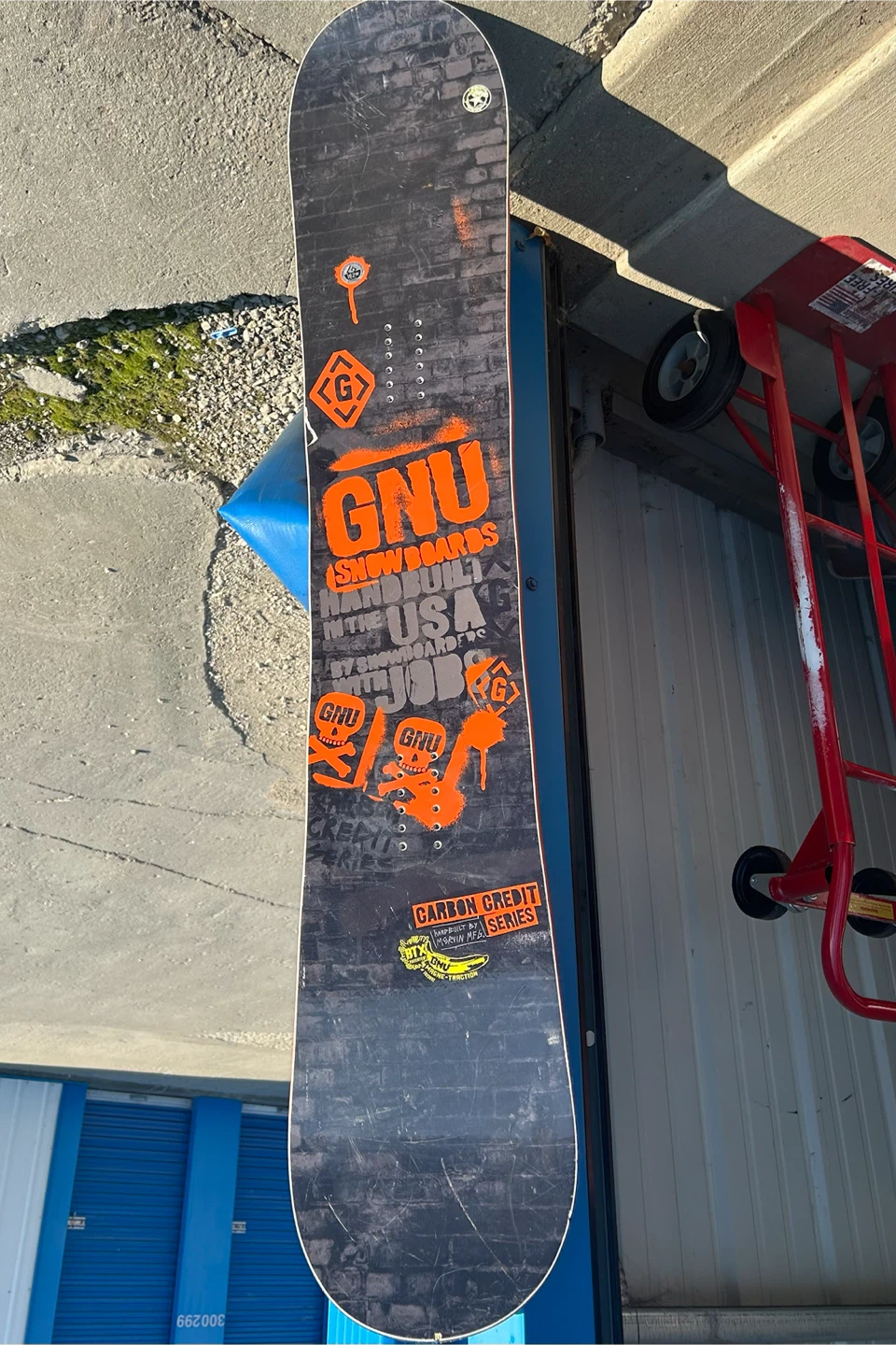 Brand New / Never Ridden GNU USA Snowboard - 162W (Wide) - photo 2
