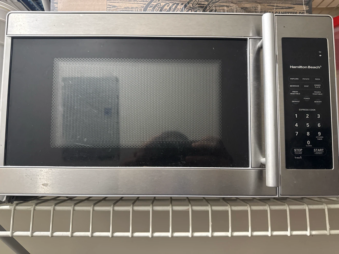 Hamilton Beach Stainless Steel Microwave