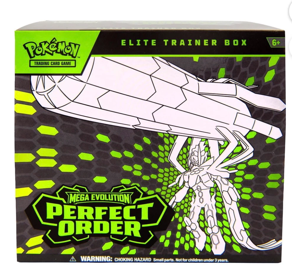 Pokemon TCG Mega Evolution Perfect Order Elite Trainer Box