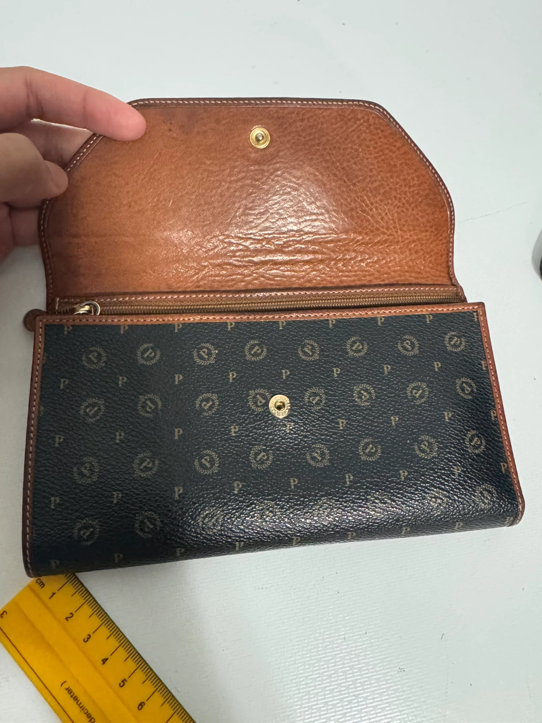 Pollini brown and black wallet - photo 2