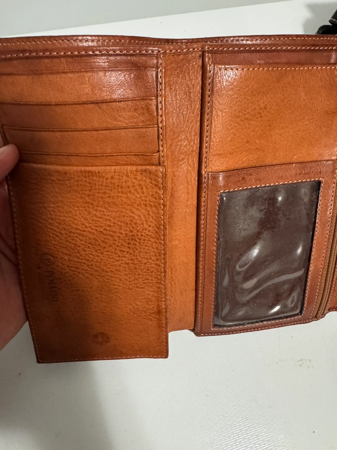 Pollini brown and black wallet - photo 5