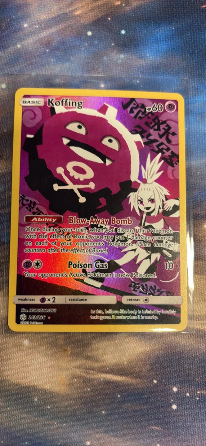Koffing 243/236 Secret Rare Pokemon Card