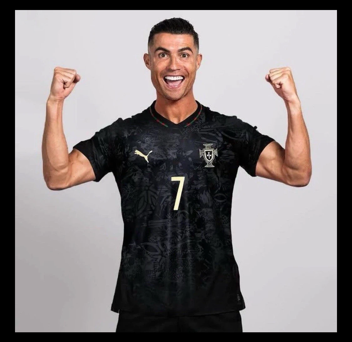 Puma Portugal Ronaldo #7 Jersey Black size M,L, XL