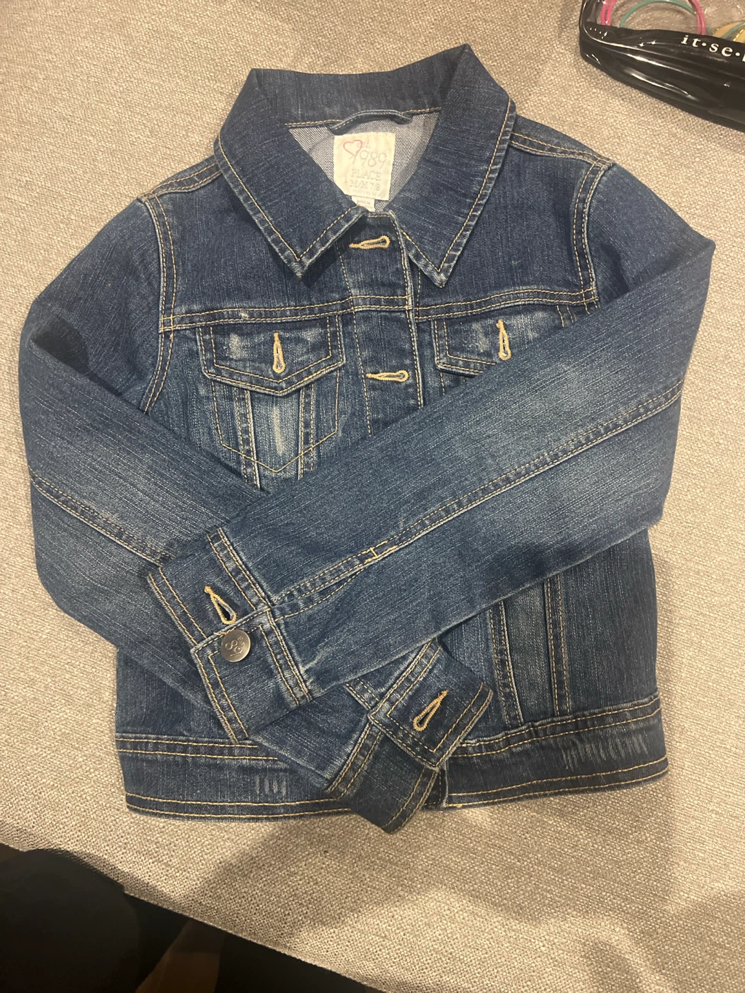 Girls Children’s PLACE Denim Jacket - photo 3