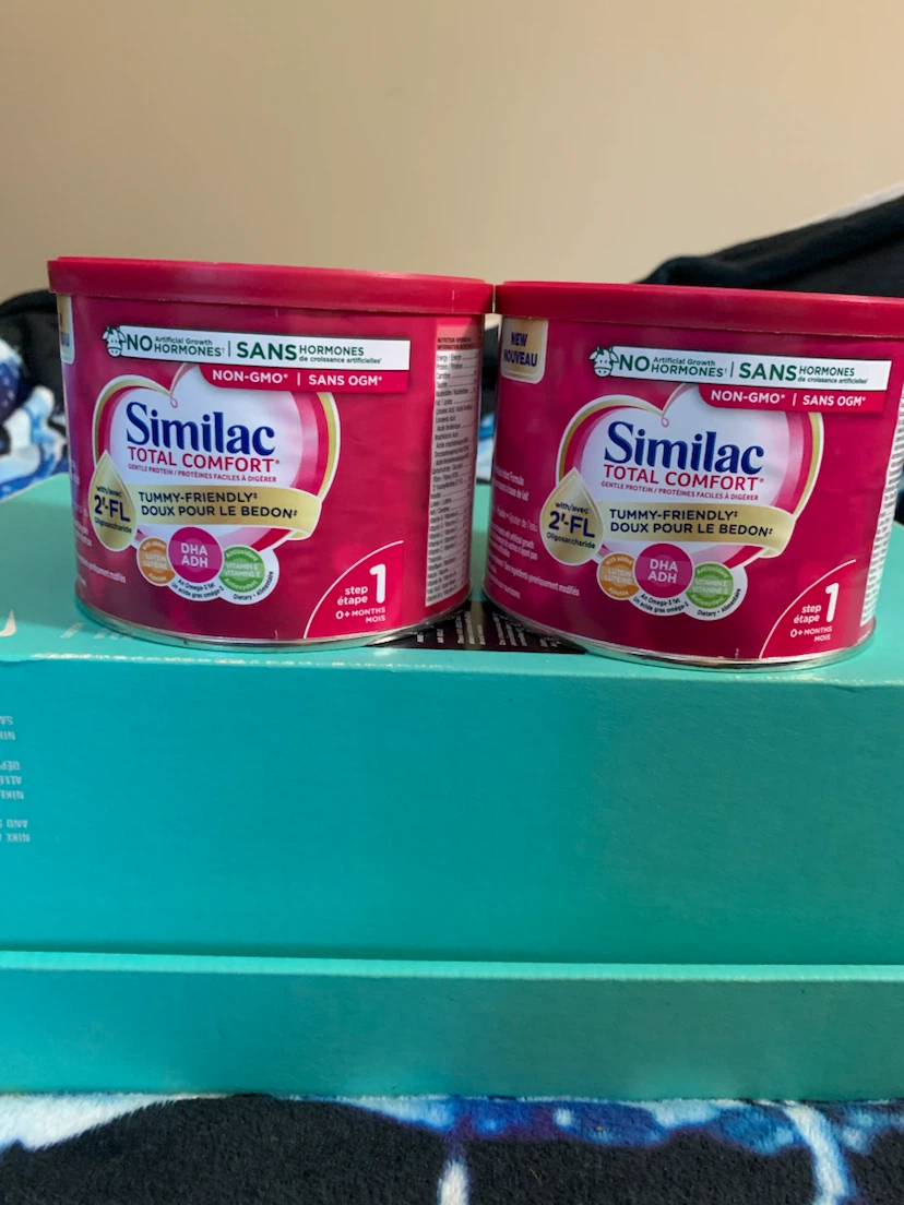 2 Cans of Similac Total Comfort Step 1