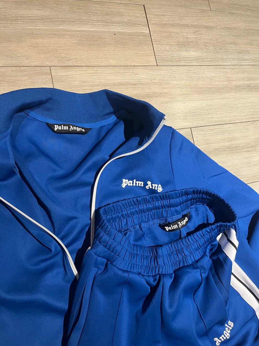 Palm Angels Blue Tracksuit Set - photo 2